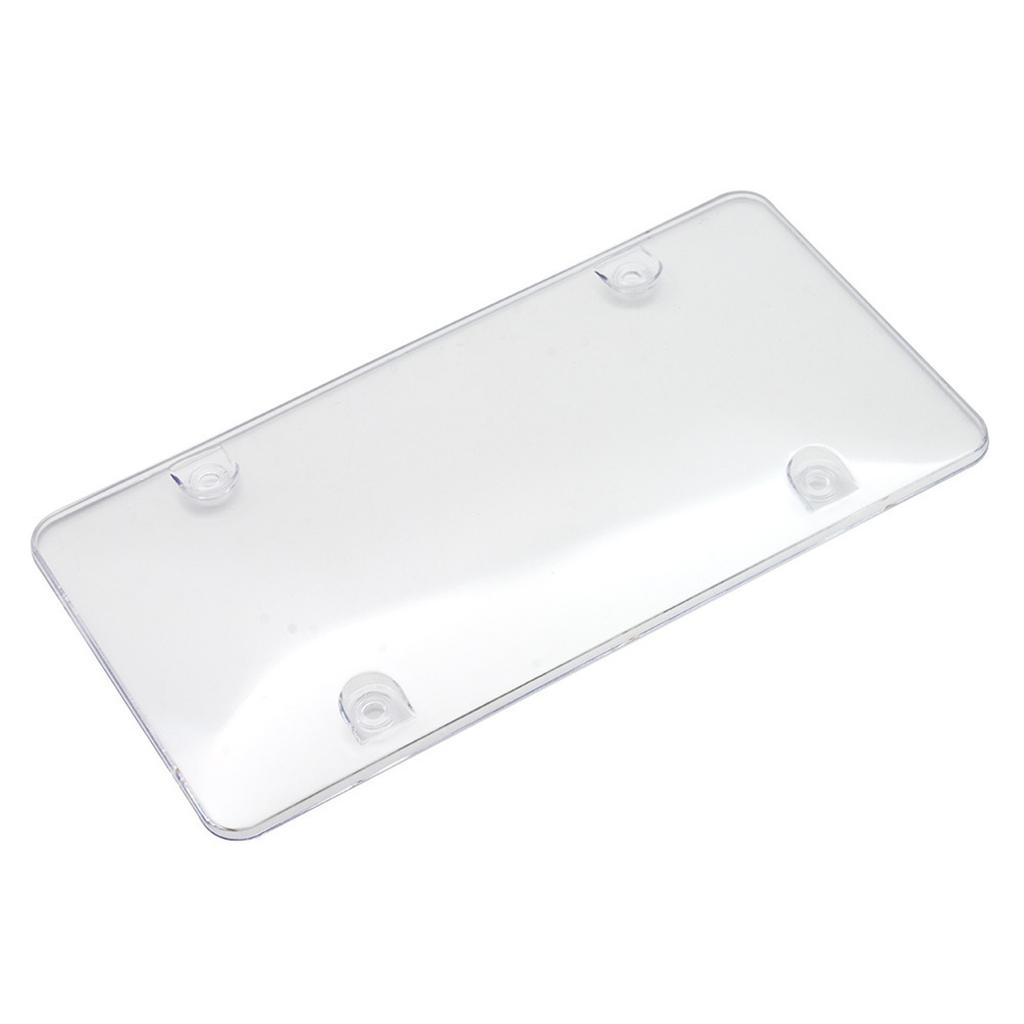 Transparent License Plate Privacy Cover ABS Camera Blocker License Plate Frame Car License Plate Protector