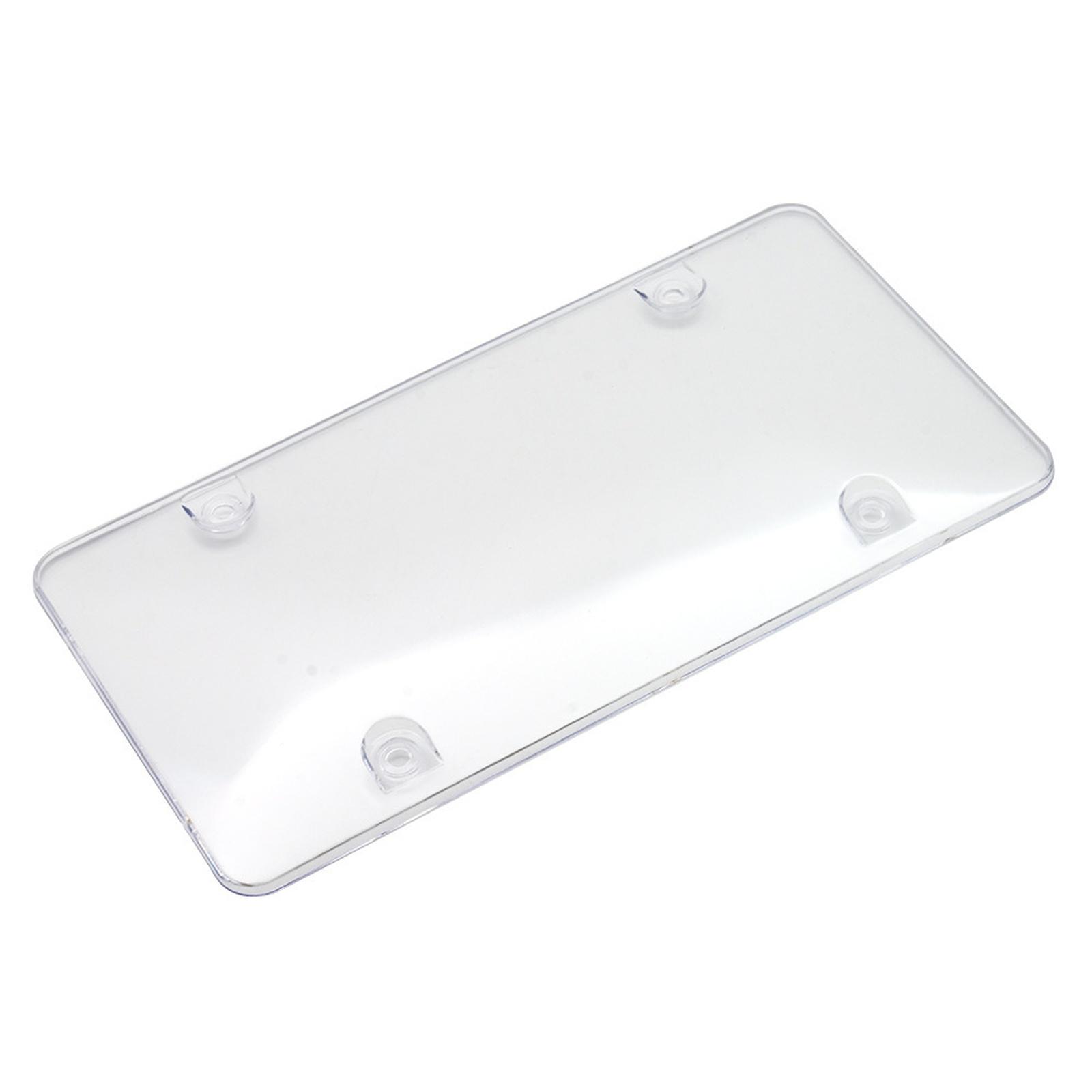 

Transparent License Plate Privacy Cover ABS Camera Blocker License Plate Frame Car License Plate Protector One Size