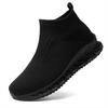 Slip-on Soft Sneakers For Men's Sport Woven Cool Men's Shoes Men's Summer Boots Snackers New Arrival Teni Cheaper Casual