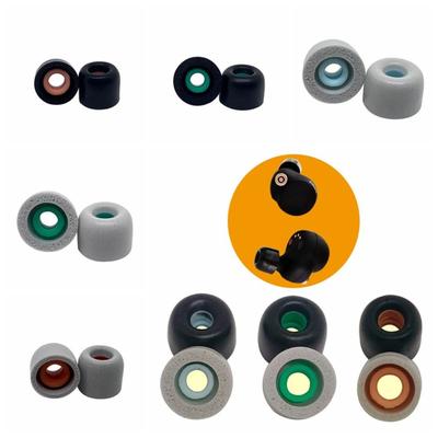2 pares de Espumas de Isolamento Acústico Substitutas para Fones de Ouvido Pontas de Orelha Revestimento Nano Protetor Tampões de Ouvido Macios Almofadas Confortáveis