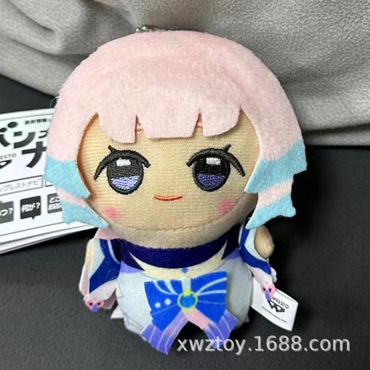Authentic Anime Plush Characters new Genshin impact Tartaglia Zhongli Fischl Aether Diluc Plush Action Figure Model Toys