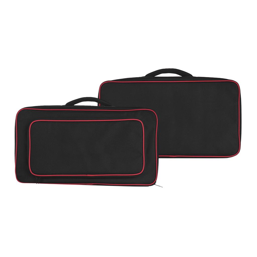 Rockhouse Portable Handheld Gig Bag Abrasion Proof Thicken Fabric Pedalboard Carry Bag Large Size Guitar Pedal Board