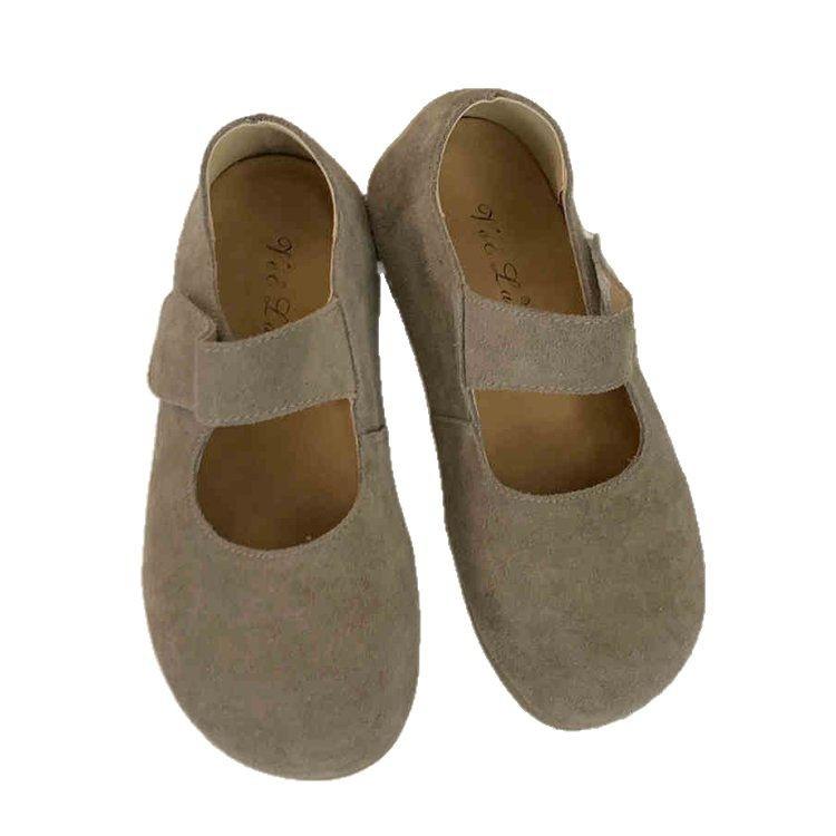 Soft Leather Version~ Inner Height-increasing Boken Shoes Women's Platform Mary Jane Single Shoes Women's 2025 Spring New Soft-soled Boken Shoes