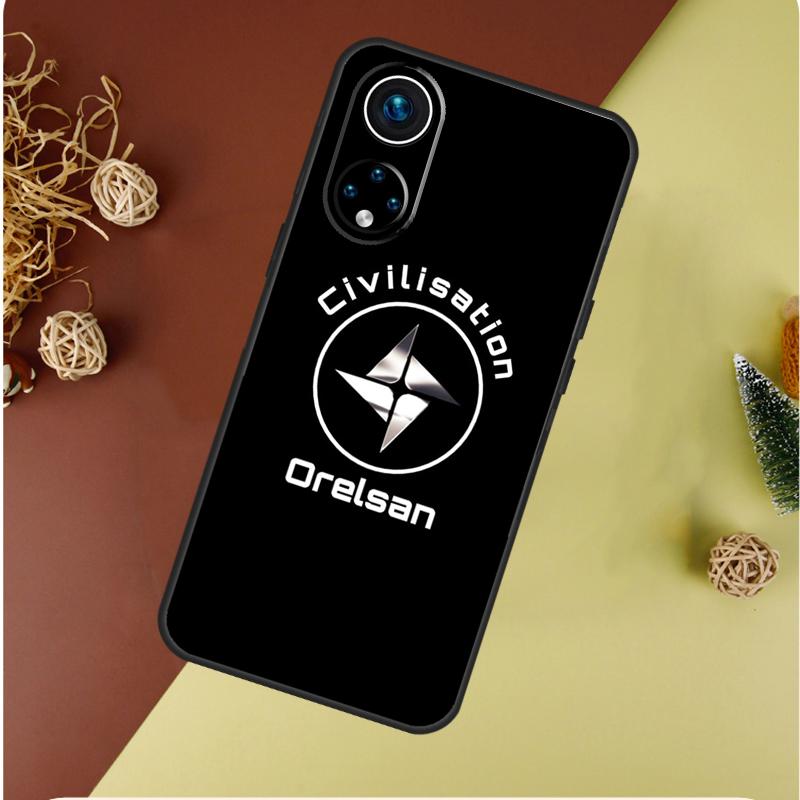 Orelsan Civilization Case For Honor Magic 7 5 6 Pro Honor 200 Pro 50 70 90 Lite X9b X9a X8b X8a X8 X9 X9c Cover