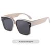 TR Polarized Prescription Sunglasses: Square Frame, UV Protection, Fashionable Driving & Outdoor Glasses.