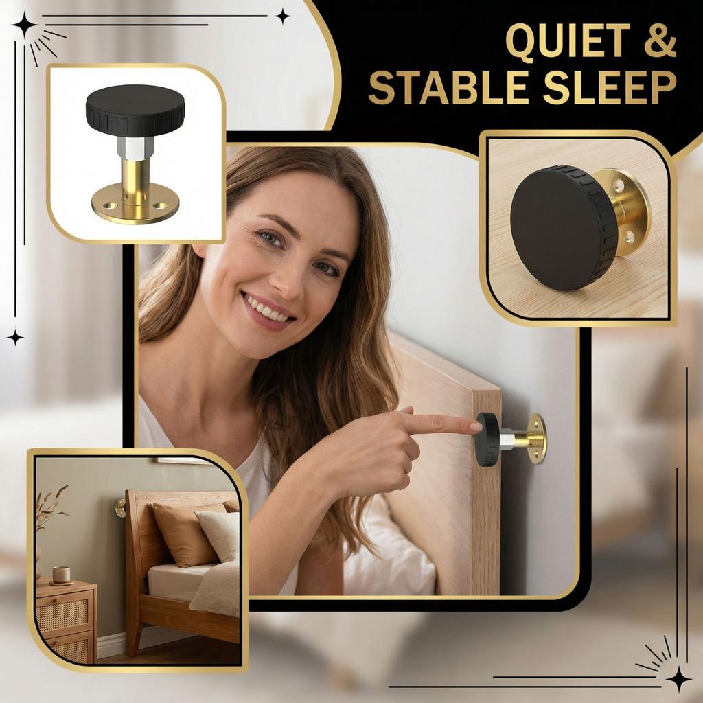 Headboard Fixing Device  Collision Sticker Vibration Support Foot Pad