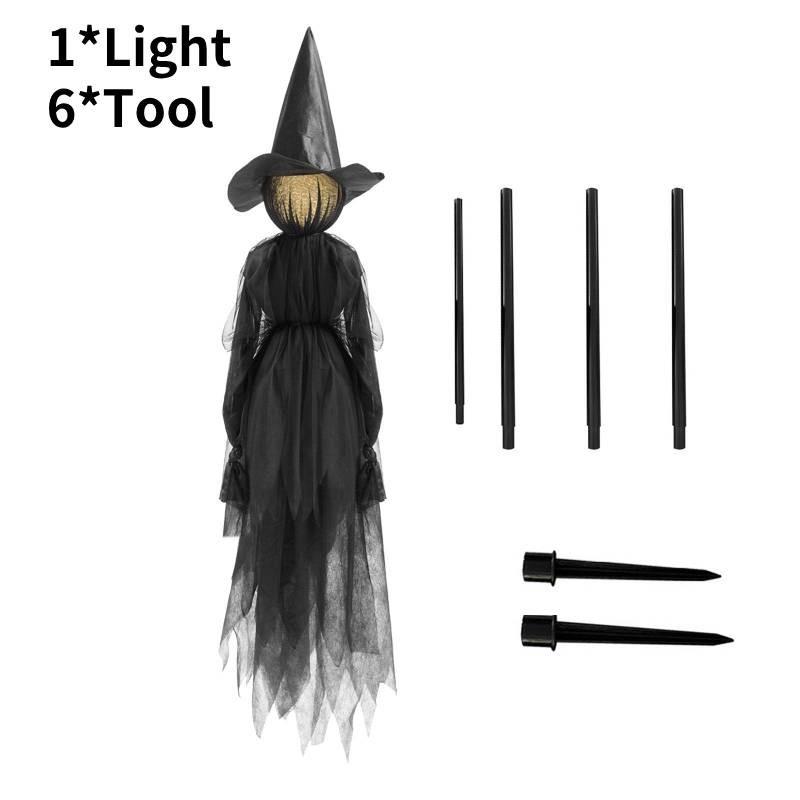 

Up Halloween Light Witches Ghost Decoration Voice Activationlamp Light Outdoor