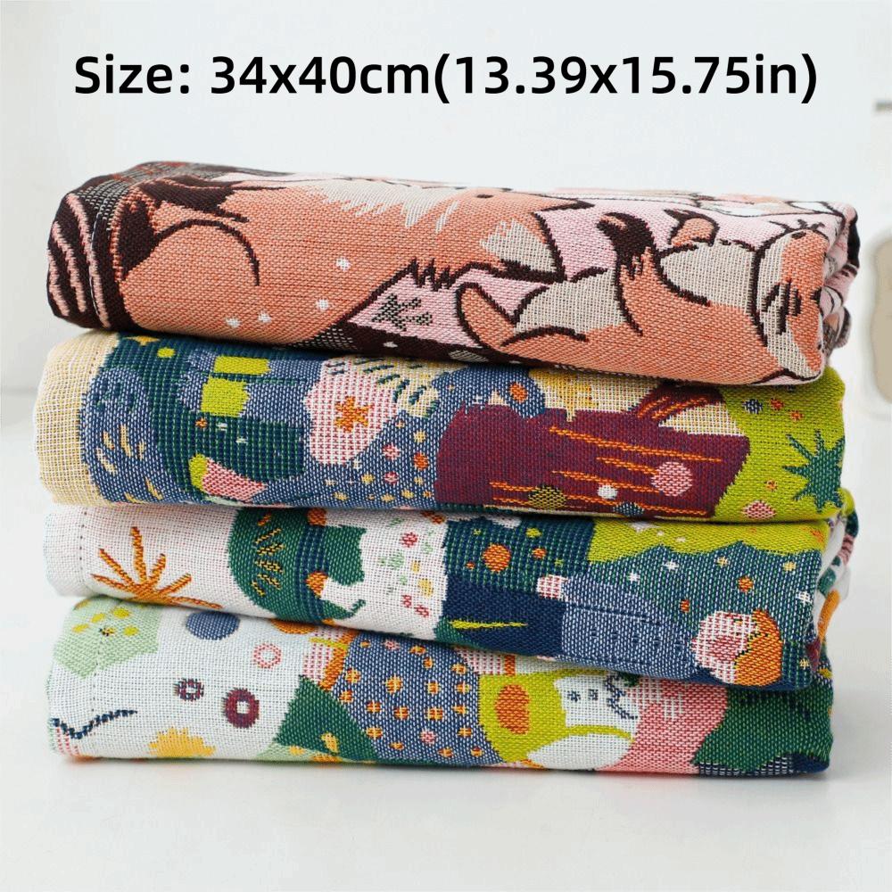 Quick Dry Kitchen Towel 34x40cm Pure Cotton Dish Cloth High Quality Tea Towel Home Restaurant