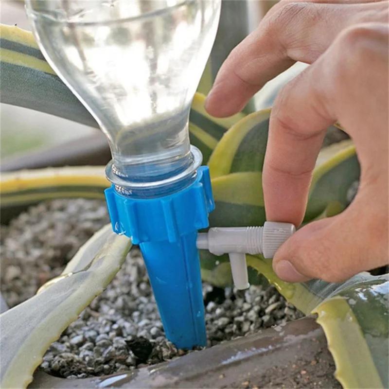 6/12/18/36Pcs Waterer, Drip Irrigation Device For Household Plant Pots, Adjustable Automatic Drip Device For Flower Gardens