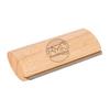 Portable Wooden Pet Fur Remover Brush with Serrated Edge for Efficient Hair Removal and Grooming Suitable for Various Fur Types and Sizes