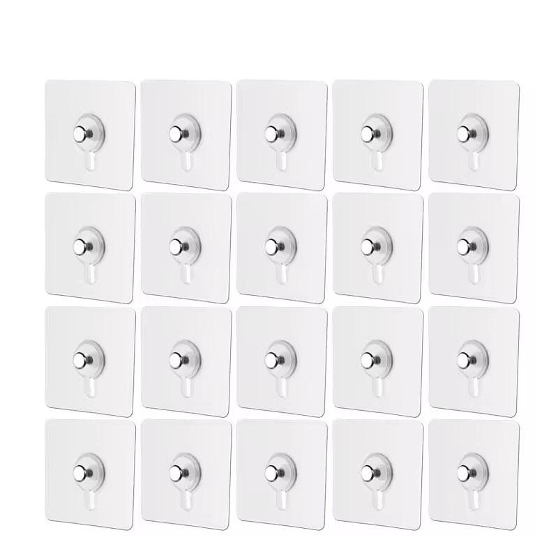 20-120Pcs Self-Adhesive Wall Hooks, Hanging Picture Frames, Posters, Clocks And Other Multi-Purpose, Home Organization