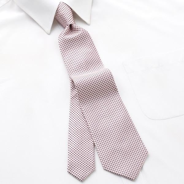 (Paul Smith) PAULSMITH Paul Smith Necktie, Pink, All-over Star Pattern, PSJ-412 [Used]