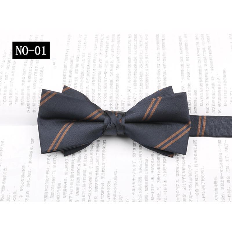 

Галстук-бабочка мужской, узорный жаккардовый, высокого класса, для бизнеса, банкета, свадьбы, персонализированный воротничковый бант