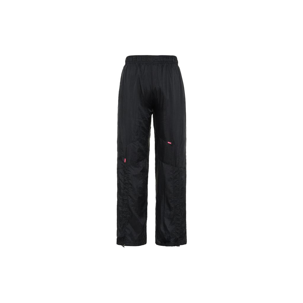 Nike Logo Print Woven Joggers Women Bottoms Black DX6289-010