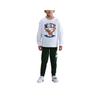 Comfortable Breathable Sports Casual Round Neck Long Sleeve Kids Tops IO6114-100