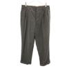 Vintage Striped Pattern Slacks Pants Gray Men's Used