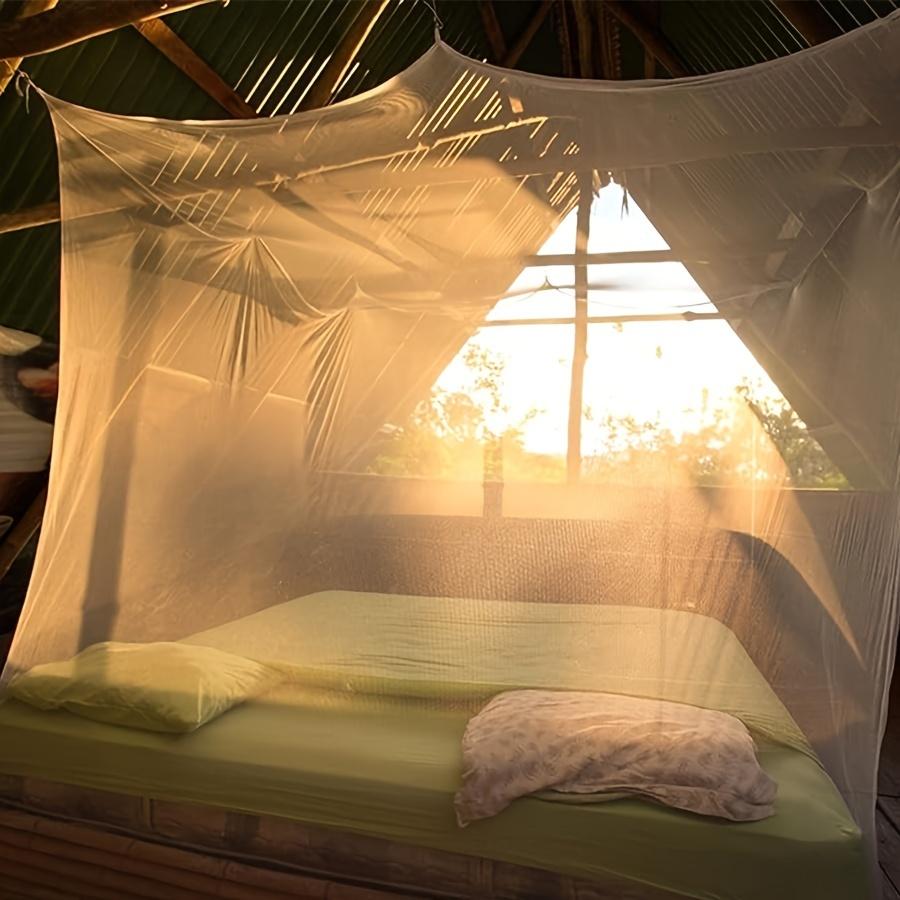 Portable Insect Bug Mosquito Canopy Netting Breathable Folding Camping Mosquito Net Free Installation For Outdoor Fishing Hiking