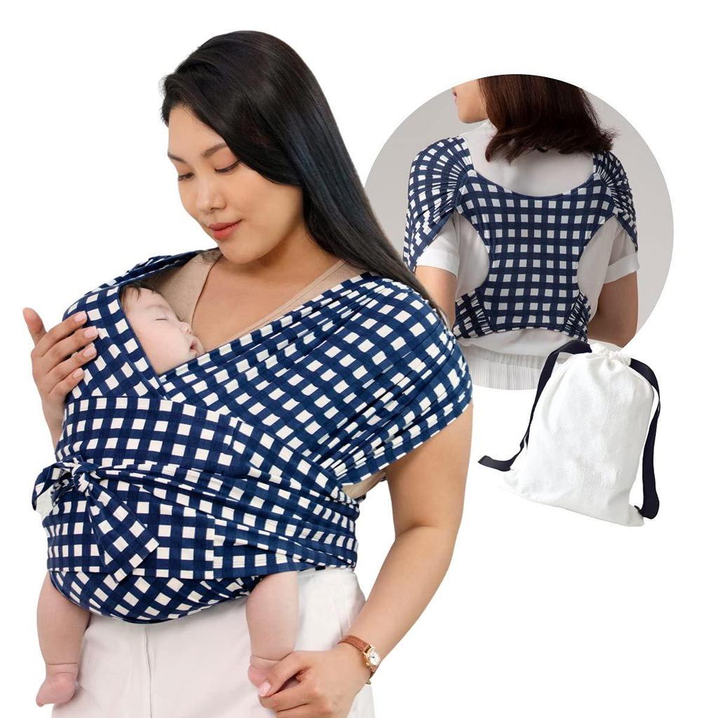 Summer Mesh X-Type Baby Carrier - Adjustable, Breathable, Comfortable Front Wrap