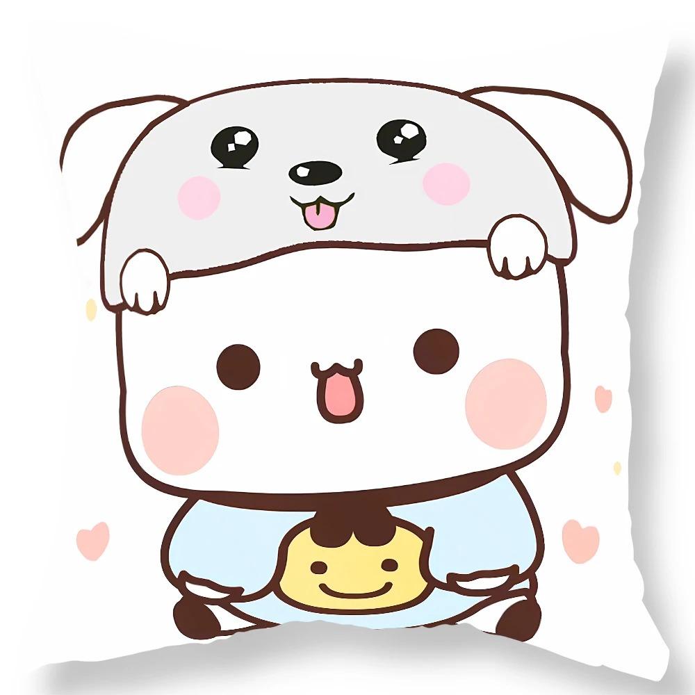 Cute Bear Animal Pillowcase Car Ornaments Office Living Room Sofa Home Pillowcase