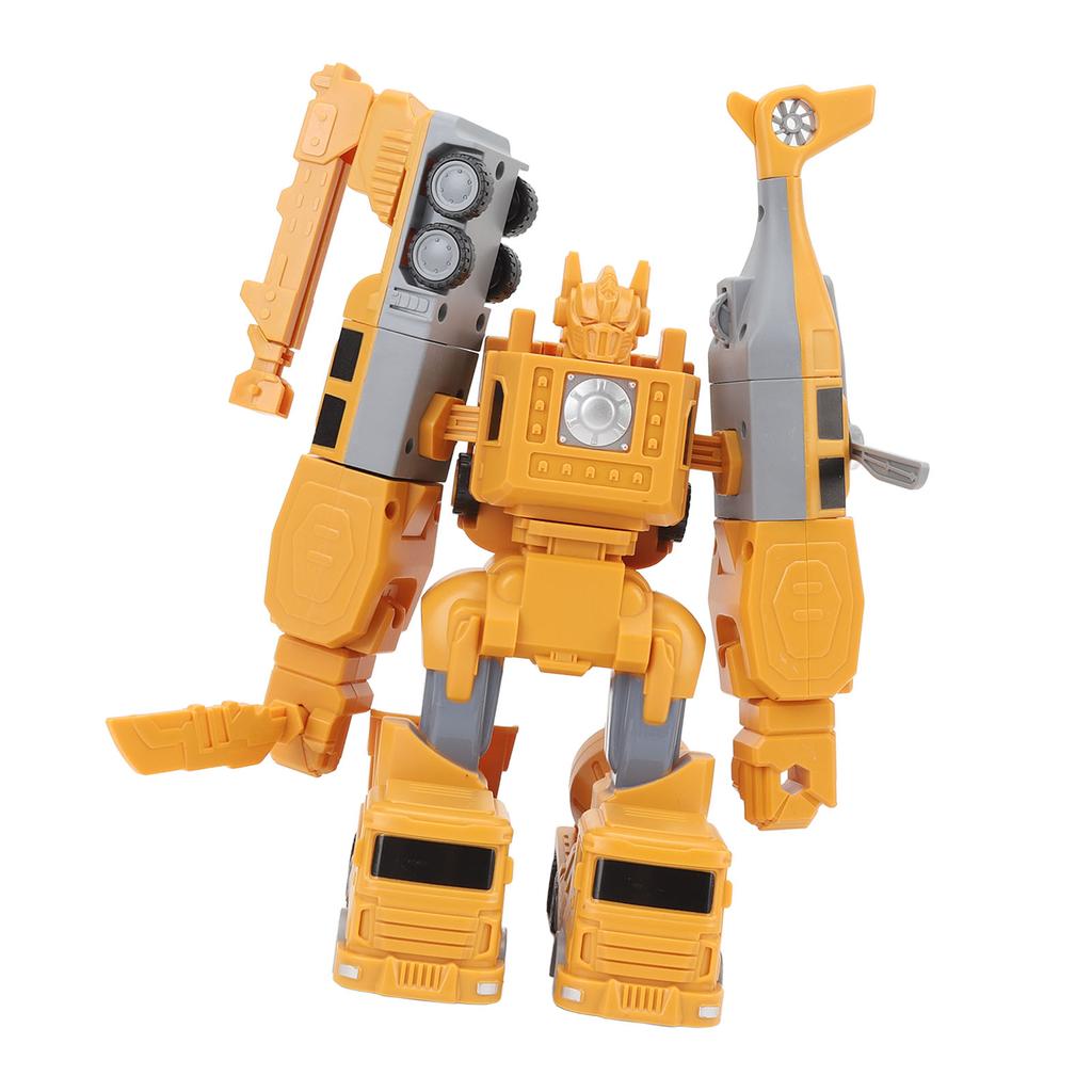 Transform Engineering Car Assembled Toy Platic Transforming Robot Car Toy for Home
