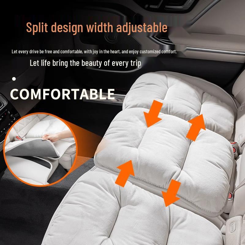 High-End Plush Heated Car Seat Cushion for Autumn and Winter