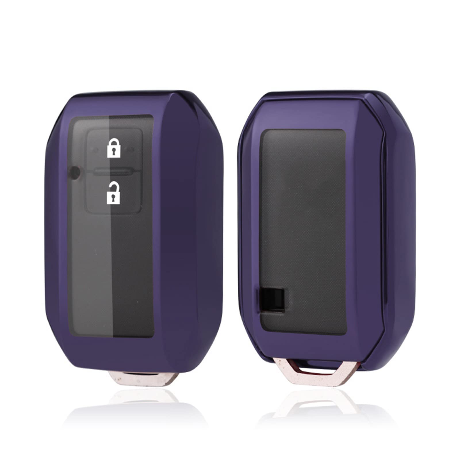 

MORI SAWA Suzuki Smart Key Case, TPU Material, Key Case, 360 Degree Key Cover, фиолетовый