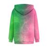 Women's Fashionable Casual Oversized Long-Sleeved Hooded Print Pullover Sweatshirt