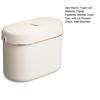 Wall-Mounted Trash Can with Lid Anti-Odor Insect-Proof Sealed Design No Drilling Large Opening Kitchen Garbage Bin