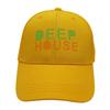 Summer new hard top cotton casual baseball cap hat men's and women's personalized printed commuter cap