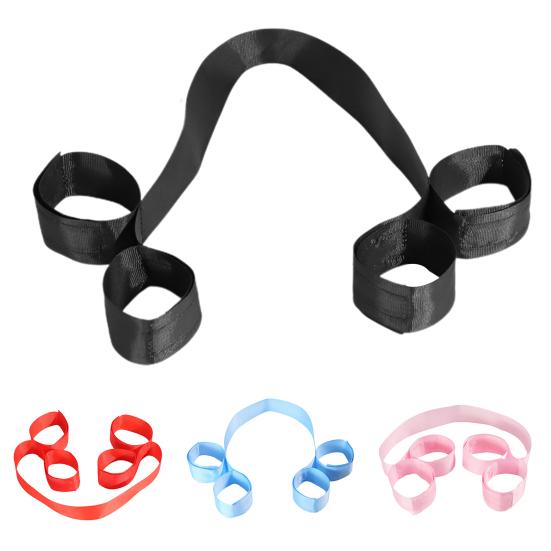 Begrensningsbelte Sterk liming Kreativ nylon Bondage Gear Begrensninger Håndjern for kvinner