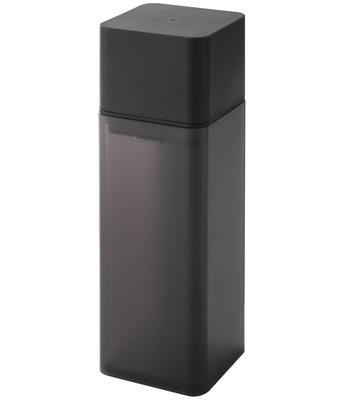 Magnetický dávkovač korenín Yamazaki Tower x x Jednoducho sa rozoberá pre číslo produktu 5719 Fľaša, Čierna, Cca. Š5.5 H5.7 V17.2cm, Plniteľný, Vzduchotesný,
