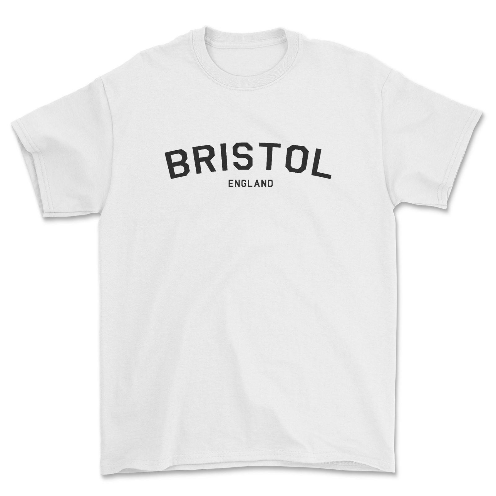 Bristol T-shirt, district 1 style, Regional Gift, England City t-shirt. S разноцветный