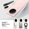 KEKLLE Magnetic Wireless Charging Case for Huawei Mate 50 Pro, Matte Anti-Drop Protective Cover with Frosted Finish, Midnight Black