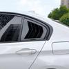 For BMW 3 Series Sedan F30 318i 320i 325i 2013- 2PCS ABS Window Quarter Louver Shutter Cover Car Rear Side Vent Scoop Trim