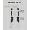 Motorrad-Schutzhose Anti-Sturz und Anti-Kollision Offroad-Motorrad-Reithose Herren Damen Extremsport Schutzhose