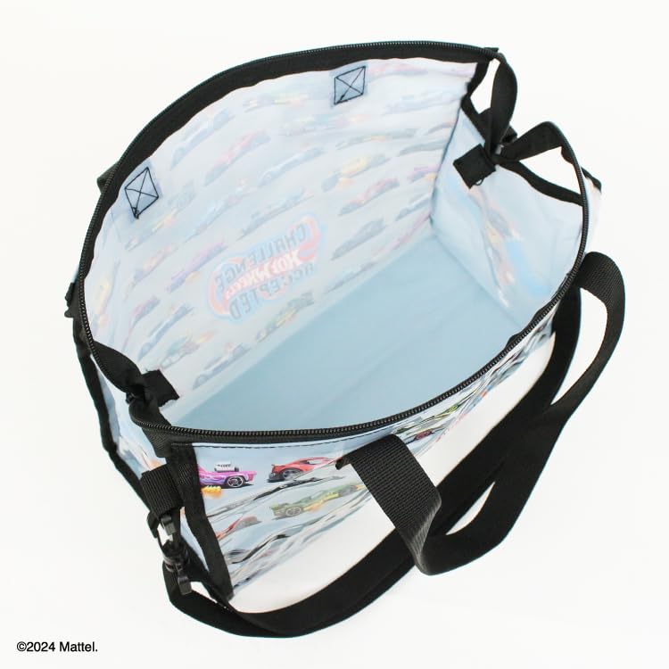Takanami Create Sewn Gusseted Bag, Hot Wheels, Light Blue [125306] Pool Bag