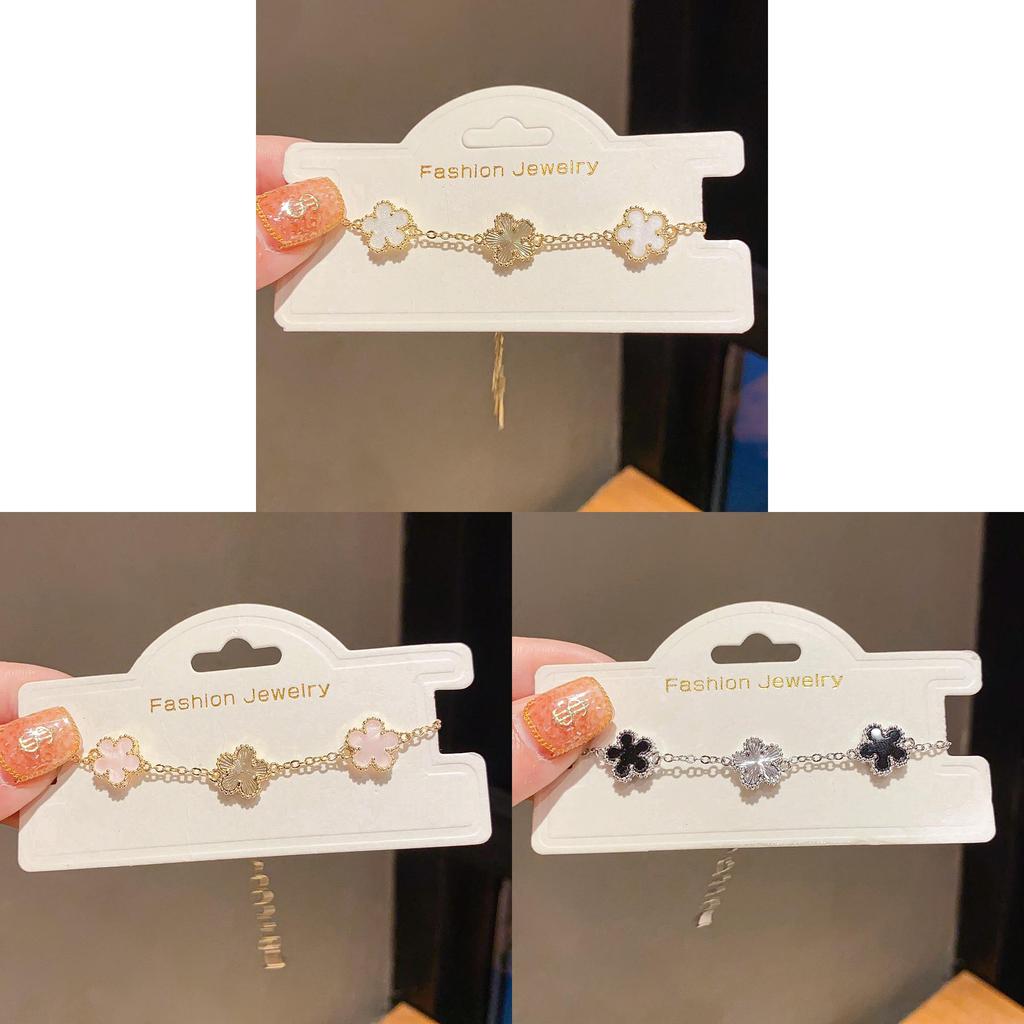 Fashion Floral Copper Bracelet With Plating For Womens Casual Wear