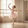 Cross Strap Kids Ballet Skirts Fluffy Ballet Performance Clothes Ballerina Fairy Dress  Examination