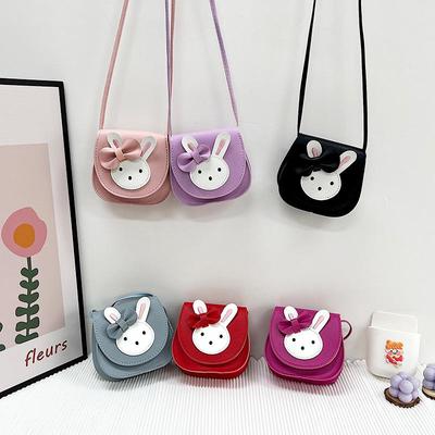 Korean Stylish Mickey Bow Crossbody Bag for Women & Kids - 2025 Autumn/Winter Collection