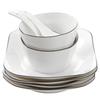 Naijiang Ceramiczny zestaw obiadowy dla 10 osób