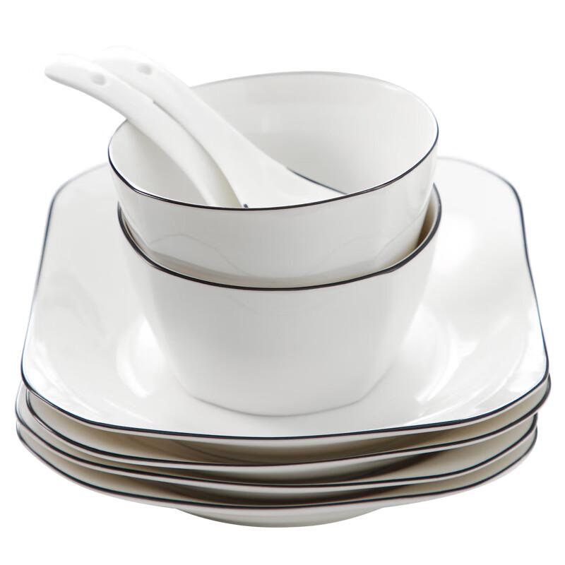 Naijiang Ceramiczny zestaw obiadowy dla 10 osób