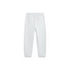 Li Ning X Cyril Artist Collaboration Wade Series Letter Solid Color Printed Drawstring Cuffed Sports Pants Men bottoms Stone-Gray AYKT761-3