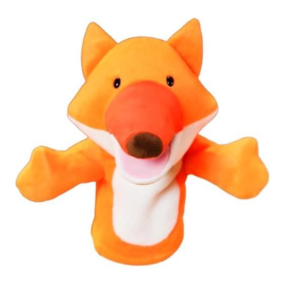 Ludus Felix Hand Puppet [Inspected by Domestic Inspection Agency] Puppet Show Glove Puppet Ventriloquism Stuffed Toy (Fox)