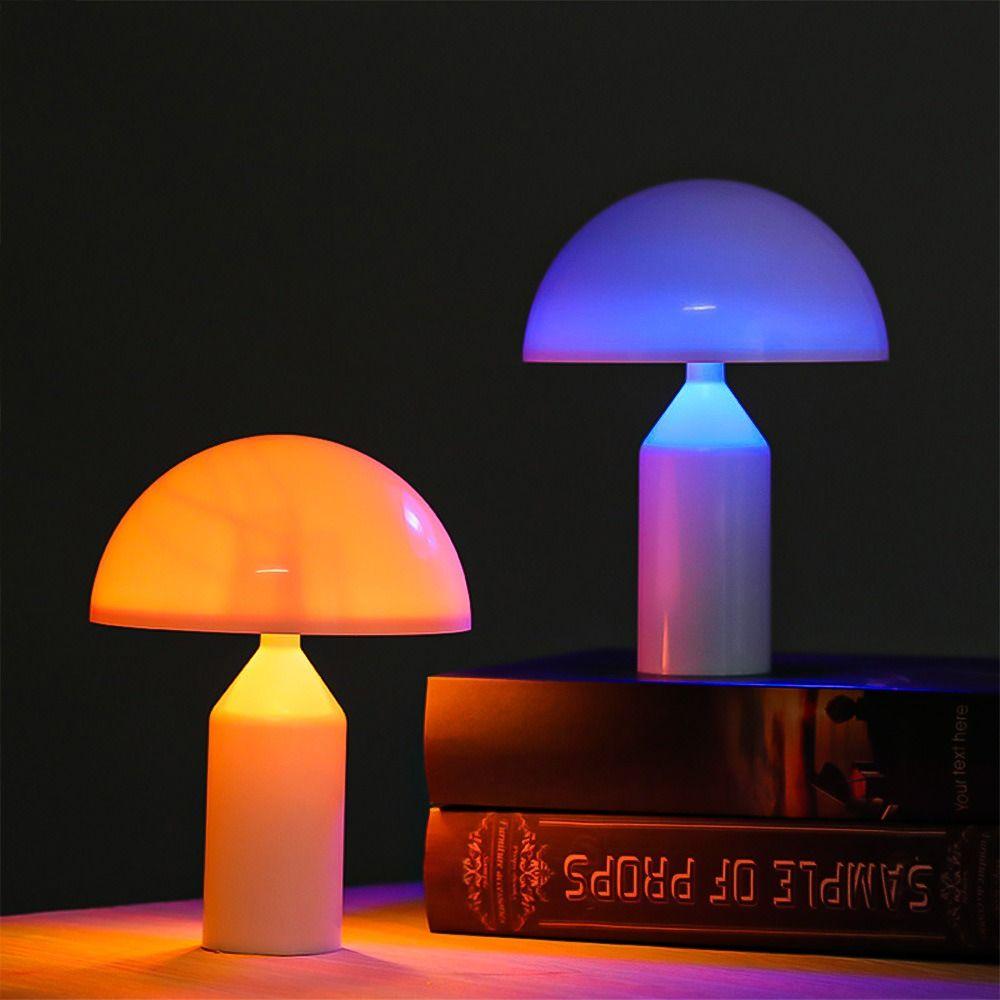 

Регулируемая яркость Mushroom Touch Pat Light Минималистская настольная лампа Ночная подставка Подарок