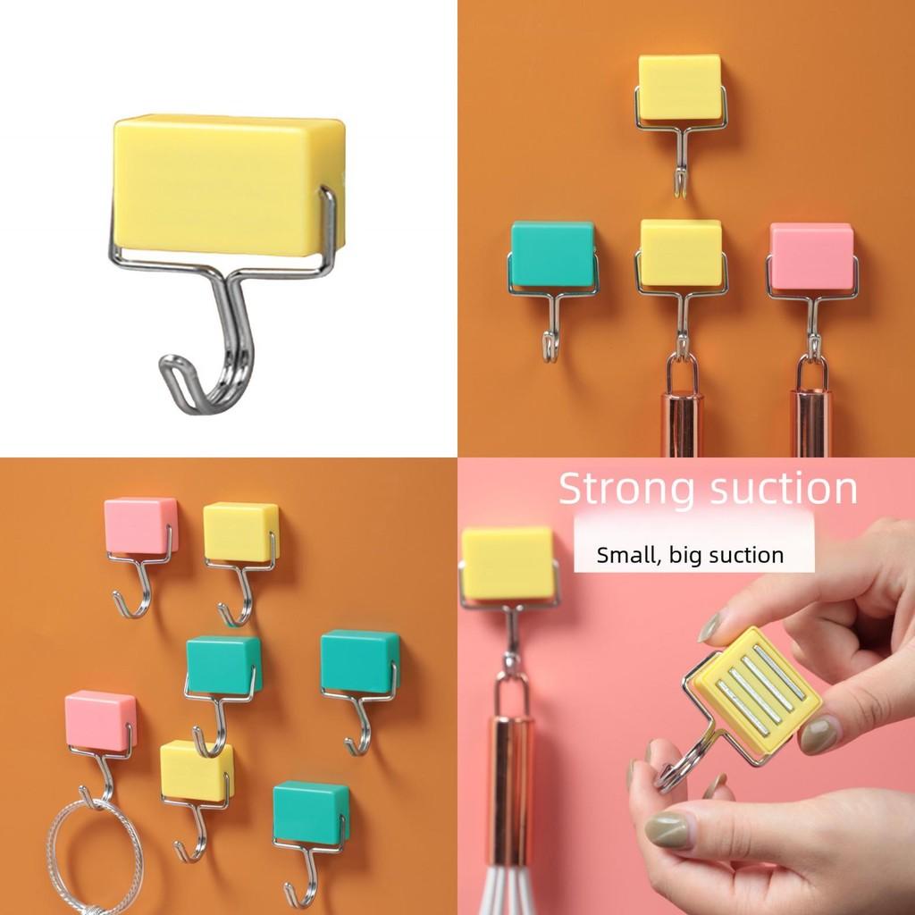 Hook Magnetic No Drill Adhesive For Home Kitchen Office Tools Convenient Durable