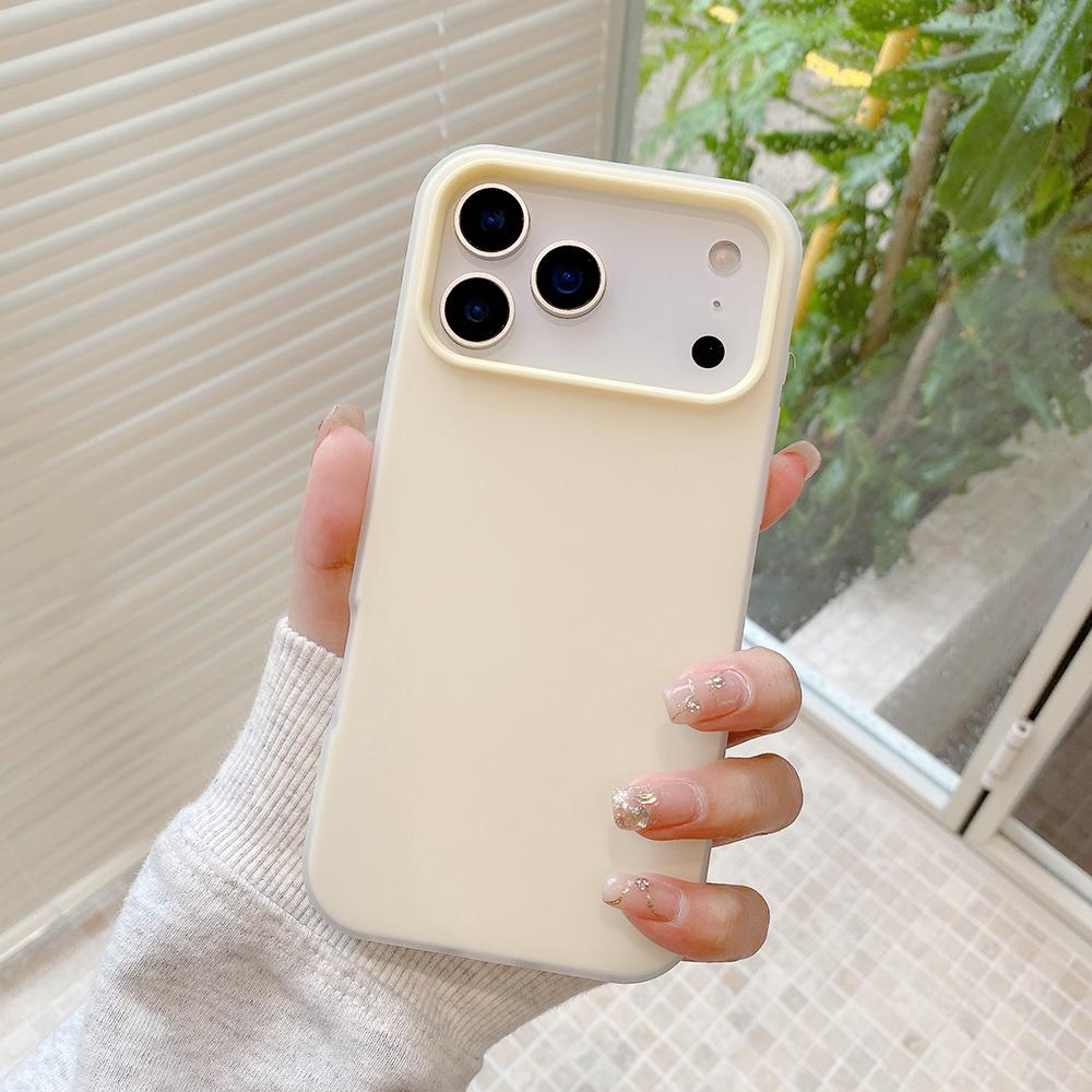 2 In 1 Card Holder Shockproof Case For iPhone Air 17 16 15 14 13 Pro Max Candy Color Matte Hard Cover Hybrid Shell Soft Shell