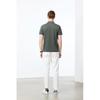 FORTEI Men's 7A Antibacterial Silk Blend Business Casual Polo Shirt