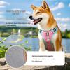 Large Dog Vest-Style Harness with Velcro & Shock-Resistant Leash