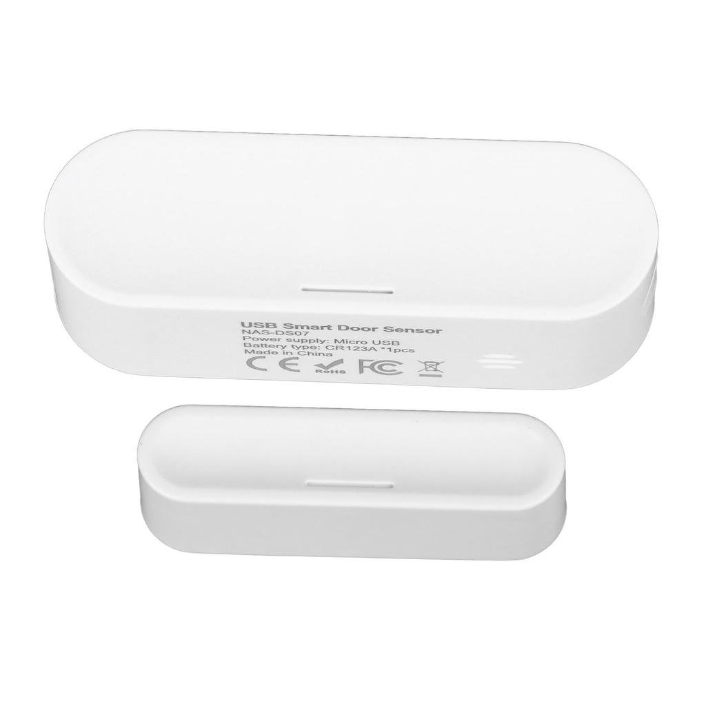 Door Open Closed Detectors Push Alarm Wireless Window Detector Door Open Contact Sensor for ZigBee