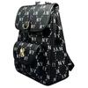 New MLB Polyester Backpack Unisex Black 7ABKMD74-50BKS